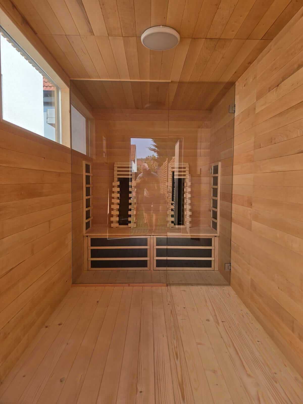 Sauna Linassi IR – infrardeča savna za 2 osebi s predprostorom