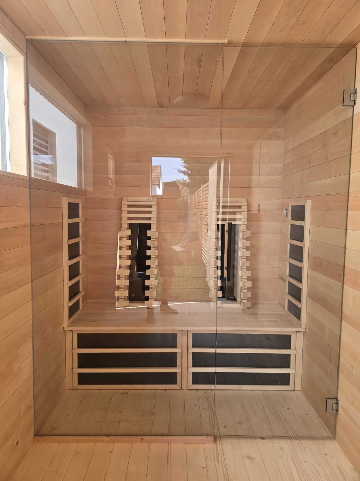 Sauna Linassi IR – infrardeča savna za 2 osebi s predprostorom - slika 8